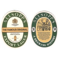 Allsopps Brewery Export No.037