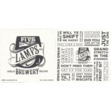 Five Lamps Dublin Brewery No.010
