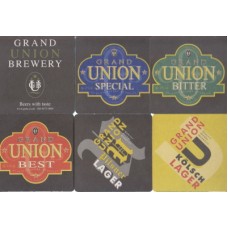 Grand Union Brewery Set Nos. 001 - 006