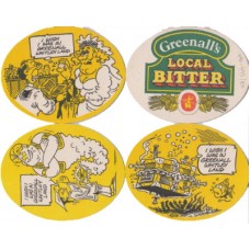 Greenall Whitley Set Nos. 490 - 493