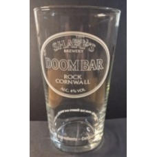 Sharps Doom Bar Rock Cornwall 1 Pint Glass