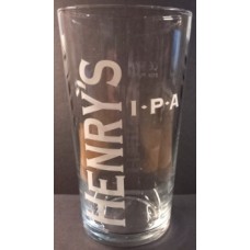 Wadworths Brewery Henry IPA 1 Pint Glass