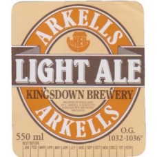 Arkells Light Ale 550ml OG 1032-1036 Beer Bottle Label