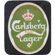 Carlsberg Lager Northampton Beer Bottle Label