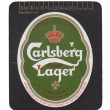 Carlsberg Lager Northampton Beer Bottle Label