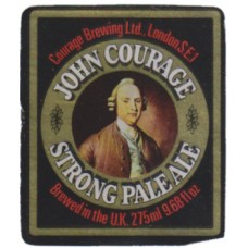 Courage Brewery John Courage Strong Pale Ale 275ml 9.68 fl oz Beer Bottle Label