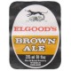 Elgood's Wisbech Brown Ale 275ml 9 2/3 fl oz Beer Bottle Label