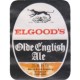 Elgood's Wisbech Olde English Ale 275ml 9 2/3 fl oz Beer Bottle Label