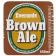 Everards Leicester Brown Ale 550ml Beer Bottle Label