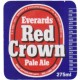 Everards Leicester Red Crown Pale Ale 275ml Beer Bottle Label