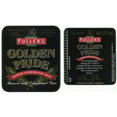 Fullers Chiswick Brewery Golden Pride 275ml 9.2% Vol Beer Bottle Label