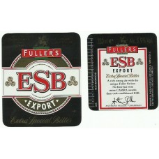 Fullers Chiswick Brewery ESB Export 33cl 6% Vol Beer Bottle Label