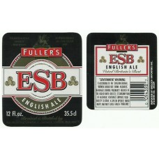 Fullers Chiswick Brewery ESB English Ale 12 fl oz 35.5 cl Beer Bottle Label