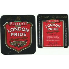 Fullers Chiswick Brewery London Pride Pale Ale 27.5cl Alc 4.5% Vol Beer Bottle Label