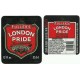 Fullers Chiswick Brewery London Pride Pale Ale 55cl Alc 4.5% Vol Beer Bottle Label