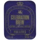 Fullers Celebration Brew Extra Strong Bitter 275ml 9.68 fl oz Beer Bottle Label