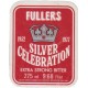Fullers Silver Celebration Extra Strong Bitter 275ml 9.68 fl Beer Bottle Label