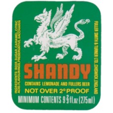 Fullers Shandy 9.2/3 fl oz 275ml Beer Bottle Label