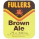Fullers Brown Ale 275ml 9.68 fl oz Beer Bottle Label