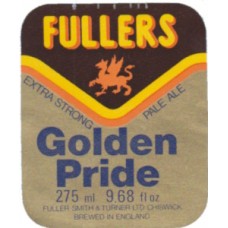 Fullers Golden Pride Extra Strong Pale Ale 275ml 9.68 fl oz Beer Bottle Label