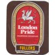 Fullers London Pride Traditional English Ale 12 US fl oz 35.4c Beer Bottle Label