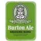 Greene King Bury St Edmunds Fine Ales Burton Ale Beer Bottle Label