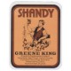 Greene King Bury St Edmunds Shandy Beer Bottle Label