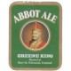 Greene King Bury St Edmunds Abbot Ale Beer Bottle Label
