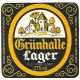 Grunhalle Lager (Randall's Brewery) 275ml Beer Bottle Label