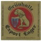 Grunhalle Export Lager (Grunhalle Internationl) 9 2/3 fl oz 275ml Beer Bottle Label