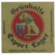 Grunhalle Export Lager (Grunhalle Internationl) 9 2/3 fl oz 275ml Beer Bottle Label