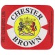 Greenall Whitley Warrington Chester Brown 33cl Beer Bottle Label