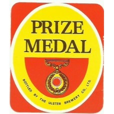 Hammonds (Bottled By Ulster Brewery) Prize Medal Beer Bottle Label