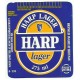 Harp Lager Limited Harp Lager 275ml B 228 Beer Bottle Label