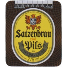 Harp Lager Limited Satzenbrau Diat Pils 275ml Beer Bottle Label