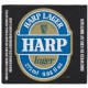 Harp Lager Limited Harp Lager (S&N Edinburgh) 275ml 9.68 fl oz Beer Bottle Label