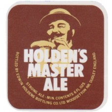Holdens Brewery Holdens Master Ale 6 fl ozs Beer Bottle Label