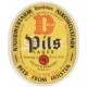 Holsten UK Pils Lager Strong In Alcohol 270ml 9.50 fl oz Beer Bottle Label