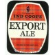 Ind Coope Export Ale 9 2/3 fl oz Beer Bottle Label