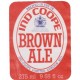 Ind Coope Brown Ale 275ml 9.68 fl oz Beer Bottle Label