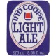 Ind Coope Burton Light Ale 275ml 9.68 fl oz Beer Bottle Label