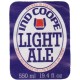 Ind Coope Burton Light Ale 550ml 19.4 fl oz Beer Bottle Label