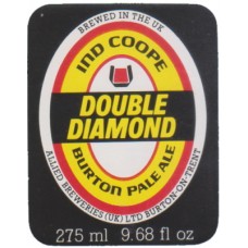 Ind Coope Double Diamond Burton Pale Ale 275ml 9.68 fl oz Beer Bottle Label