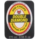 Ind Coope Double Diamond Burton Pale Ale 275ml 9.68 fl oz Beer Bottle Label