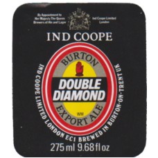 Ind Coope Double Diamond Export Ale 275ml 9.68 fl oz Beer Bottle Label