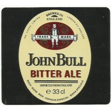 Ind Coope John Bull Bitter Ale Imported 33 cl Beer Bottle Label