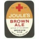Joule's Brewery Stone Brown Ale 9 2/3 fl ozs Beer Bottle Label