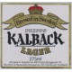 Kalback Lager (Scottish & Newcastle) 275ml Beer Bottle Label