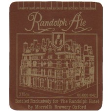 Morrells Brewery Randolph Ale 275ml OG1038-1042 Beer Bottle Label