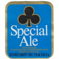 Northern Clubs Fed. Brewery Special Ale 275ml 9.68 fl oz Beer Bottle Label